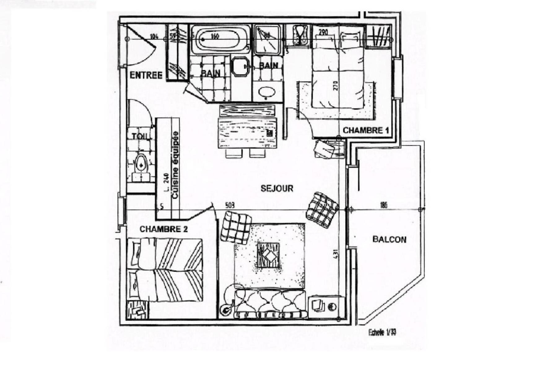 Residence Alpages De Reberty - Appartement Spacieux Et Lumineux - Proche Des Pistes - Balcon - Piscine Mae-0854 แซ็ง-มาร์แต็ง-เดอ-แบลวีย์ ภายนอก รูปภาพ